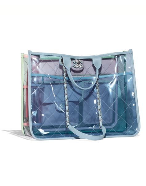 chanel transparent tote bag|Chanel official site bags.